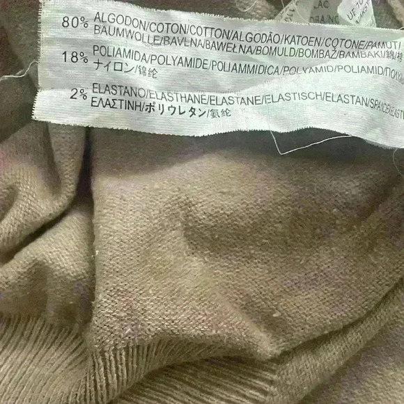 Zara sleeveless casual cotton blend day 2 nite waist length trendy knit vest M - Picture 5 of 6